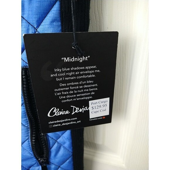 claire desjardins Port Cargo Midnight Puffer Cape Cod. Size S - Picture 3 of 14